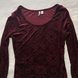 Cato Velvet Bodysuit